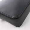 Secondhand Valentino Garavani VLTN Leather Shoulder Bag in Black