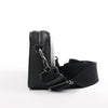 Secondhand Valentino Garavani VLTN Leather Shoulder Bag in Black