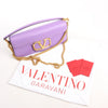Valentino Garavani VLogo Loco 2Way Chain Handbag in Purple Secondhand
