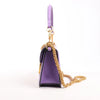Valentino Garavani VLogo Loco 2Way Chain Handbag in Purple Secondhand