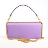 Valentino Garavani VLogo Loco 2Way Chain Handbag in Purple Secondhand
