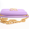 Valentino Garavani VLogo Loco 2Way Chain Handbag in Purple Secondhand