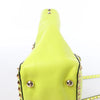 Secondhand Valentino Garavani Rockstud Leather 2Way Handbag in Yellow