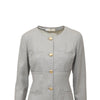 Secondhand Valentino Miss V Wool Dress with Turtle Buttons - '90s