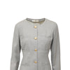 Secondhand Valentino Miss V Wool Dress with Turtle Buttons - '90s