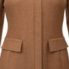 Secondhand Valentino Boutique Pleated Wool Dress - '90s