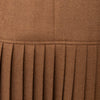 Secondhand Valentino Boutique Pleated Wool Dress - '90s