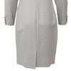 Secondhand Valentino Miss V Wool Dress with Turtle Buttons - '90s