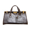 Secondhand Vintage Crocodile Leather Handbag - '90s