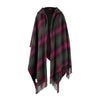 Secondhand Vivienne Westwood Hooded Tartan Poncho - '00s