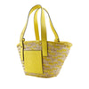 LOEWE Small Raffia Anagram Basket Tote Secondhand