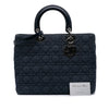 Dior Large Denim Cannage Lady Dior Secondhand