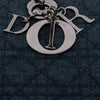 Secondhand Dior Large Denim Cannage Lady Dior