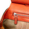 Gucci Small Calfskin Bamboo Daily Satchel Secondhand