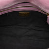 Fendi Zucca Embossed Velvet Baguette Satchel Secondhand