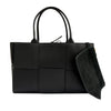Bottega Veneta Medium Grained Calfskin Maxi Intrecciato Arco Tote Secondhand