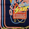 Hermès Gavroche Chevaloscope Neon Pointille Silk Scarf 45 Secondhand