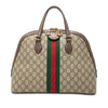 Gucci Medium GG Supreme Ophidia Web Satchel Secondhand