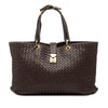 Secondhand Bottega Veneta Large Nappa Intrecciato Capri Tote