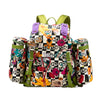 Gucci The North Face Floral Multicolor Nylon and Leather Backpack Secondhand