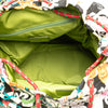 Gucci The North Face Floral Multicolor Nylon and Leather Backpack Secondhand