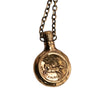Chloé Gold Plated Chloe Symbols and Shearling Tail Bag Charm Secondhand