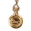 Secondhand Chloé Gold Plated Chloe Symbols and Shearling Tail Bag Charm