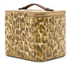 Celine Triomphe Coated Canvas Leopard Print Vanity Case Secondhand