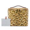 Celine Triomphe Coated Canvas Leopard Print Vanity Case Secondhand