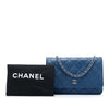 Chanel CC Quilted Caviar Wallet on Chain Secondhand