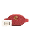 Gucci Small GG Marmont Matelasse Leather Belt Bag Secondhand