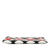 Prada Nylon Geometric Triangle Pattern Flat Clutch Secondhand