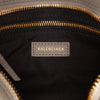 Balenciaga Mini Goatskin Motocross Classic Metallic Edge City Satchel Secondhand