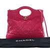 Chanel Large Quilted Glazed Calfskin 31 Shopping Bag Secondhand