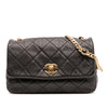 Chanel Small Quilted Lambskin Resin Pearl Chain Flap Secondhand