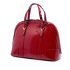 Gucci Small Microguccissima Patent Nice Dome Satchel Secondhand