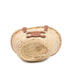 Celine Nano Raffia Cuir Triomphe Classic Panier Tote Secondhand