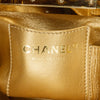 Chanel Quilted Patent Logo Chain Vanity Case Secondhand