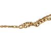 Louis Vuitton Gold Plated Crystal Gamble Necklace Secondhand