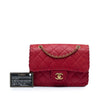 Chanel Small Quilted Iridescent Calfskin Happy Stitch Flap Secondhand