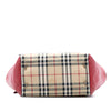 Burberry Small Haymarket Check Canvas and Leather Canterbury Tote Secondhand