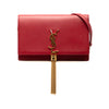Saint Laurent Smooth Calfskin Monogram Kate Tassel Wallet on Chain Secondhand
