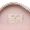 Chanel CC Quilted Iridescent Lambskin Round Clutch With Chain Secondhand