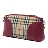 Burberry Haymarket Check Coated Canvas Chichester Crossbody Secondhand