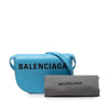 Balenciaga Grained Calfskin Logo Ville Day Crossbody XS Secondhand
