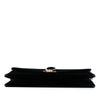 Saint Laurent Medium Chevron Velvet Monogram Envelope Bag Secondhand