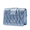 Miu Miu Mini Matelasse Metallic Nappa Crystal Embellished Crossbody Secondhand