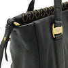 Ferragamo Leather Vara Chain Link Satchel Secondhand