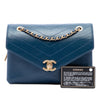 Chanel Small Chevron Lambskin Stitched Envelope Flap Secondhand