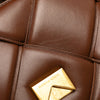 Secondhand Bottega Veneta Nappa Maxi Intrecciato Padded Top Handle Bag